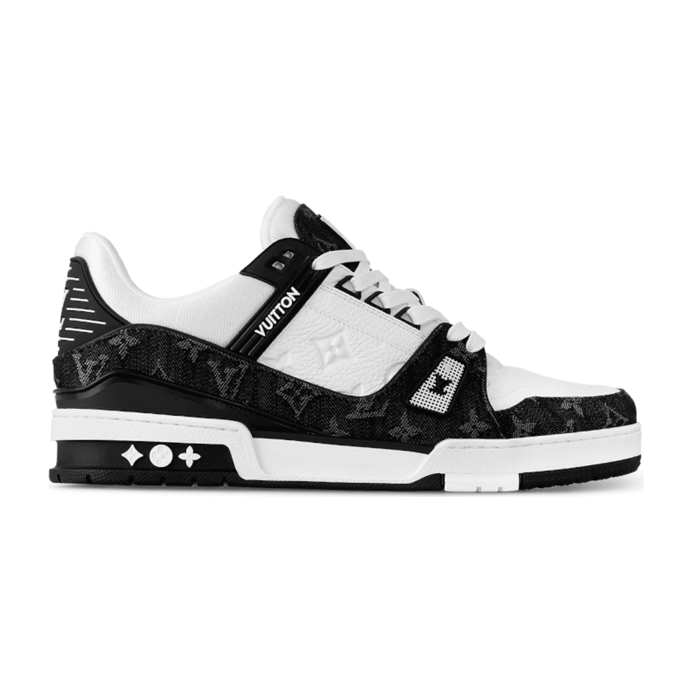 TENIS LOUIS VUITTON LV TRAINER WHITE BLACK