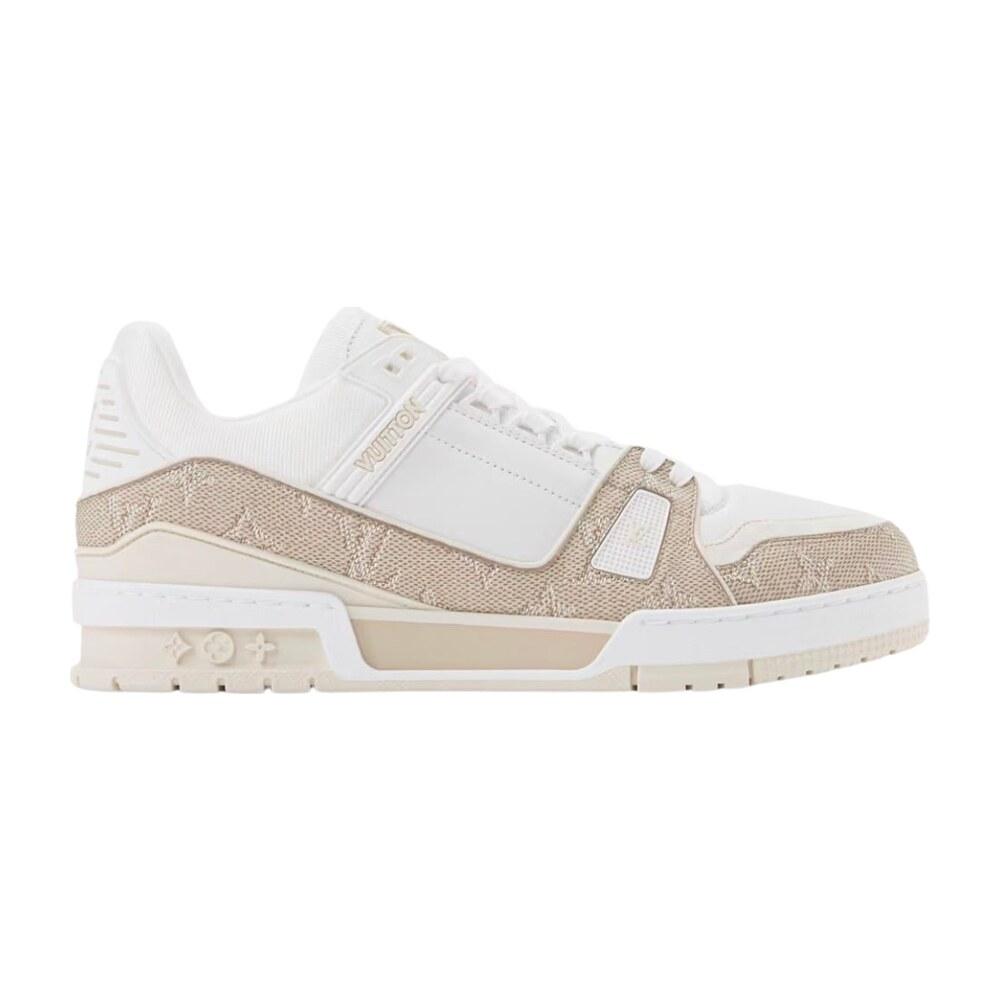 TENIS LOUIS VUITTON LV TRAINER BEIGE